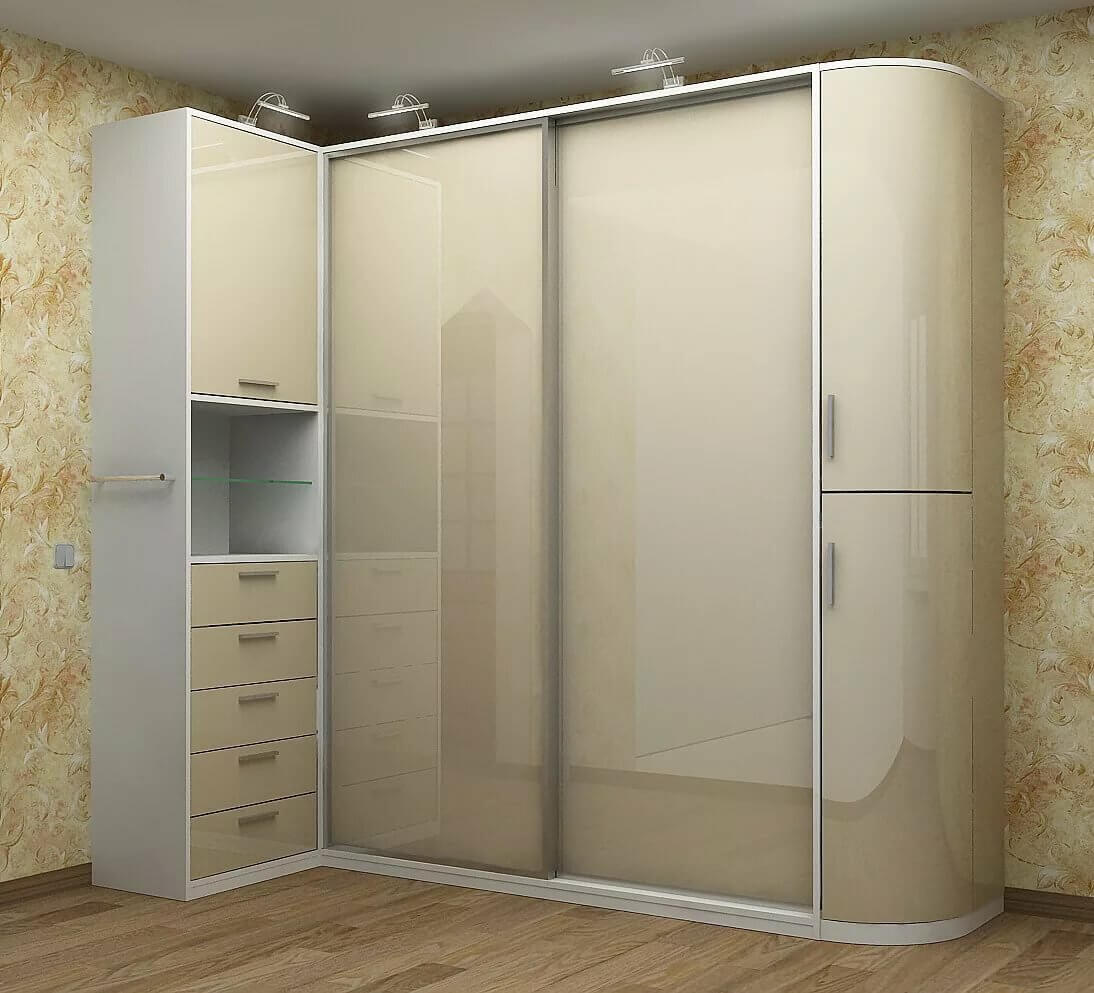 угловой шкаф-купе
